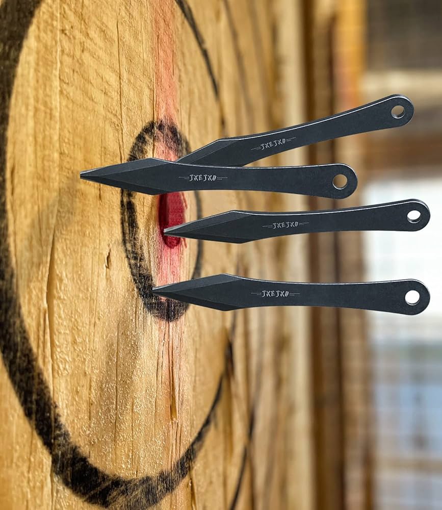 JXE JXO Throwing Spikes, 3Pack 9.4